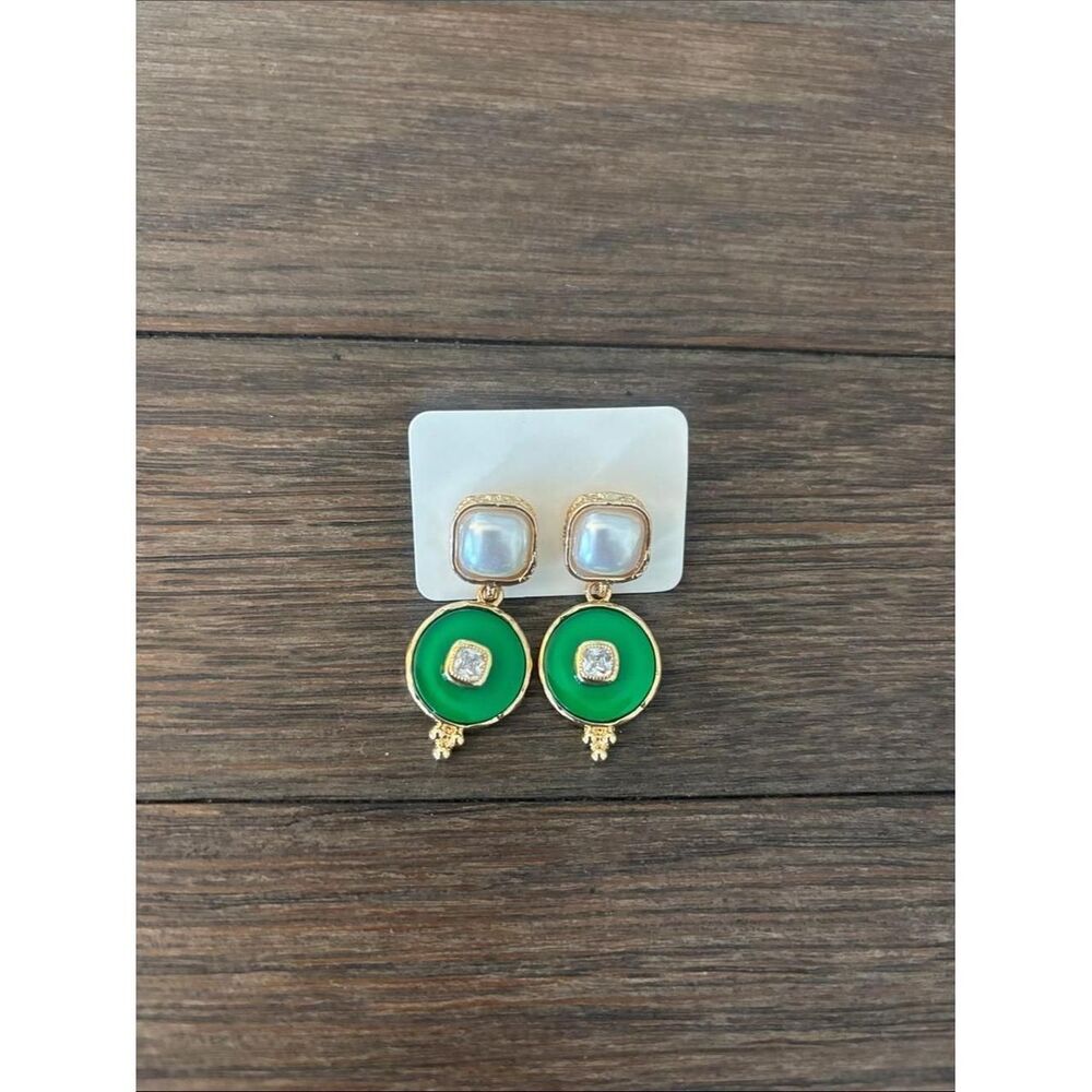 Unbranded Women's Green and Gold Jewellery